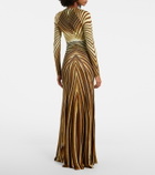 Roberto Cavalli Printed maxi dress