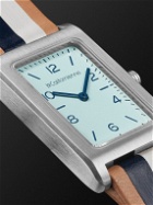 laCalifornienne - Daybreak 24mm Stainless Steel and Leather Watch, Ref. No. DB-14