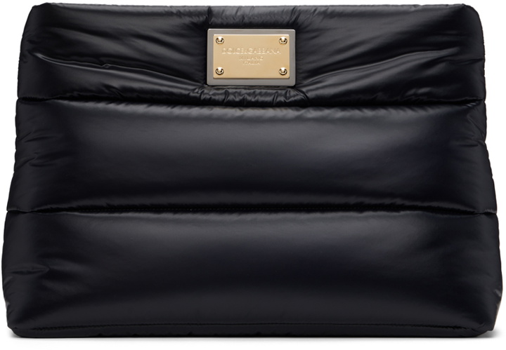Photo: Dolce & Gabbana Black Quilted Pouch