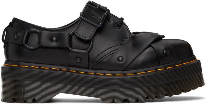 Photo: Dr. Martens Black 1461 Quad Harness Derbys