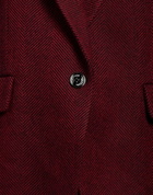 Alexandre Vauthier Womens Blazer Brick