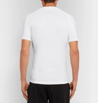 Adidas Sport - Alphaskin Tech Mesh-Panelled T-Shirt - White