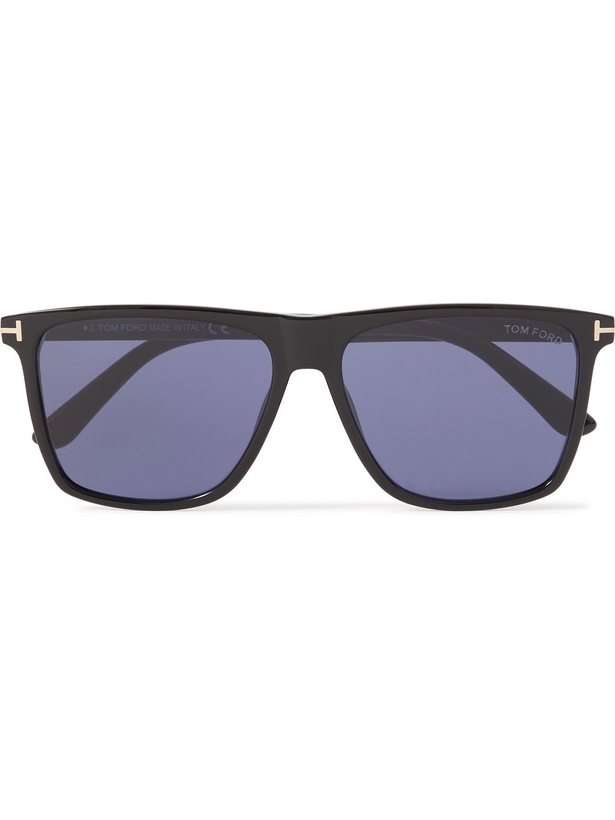 Photo: TOM FORD - Square-Frame Tortoiseshell Acetate Sunglasses