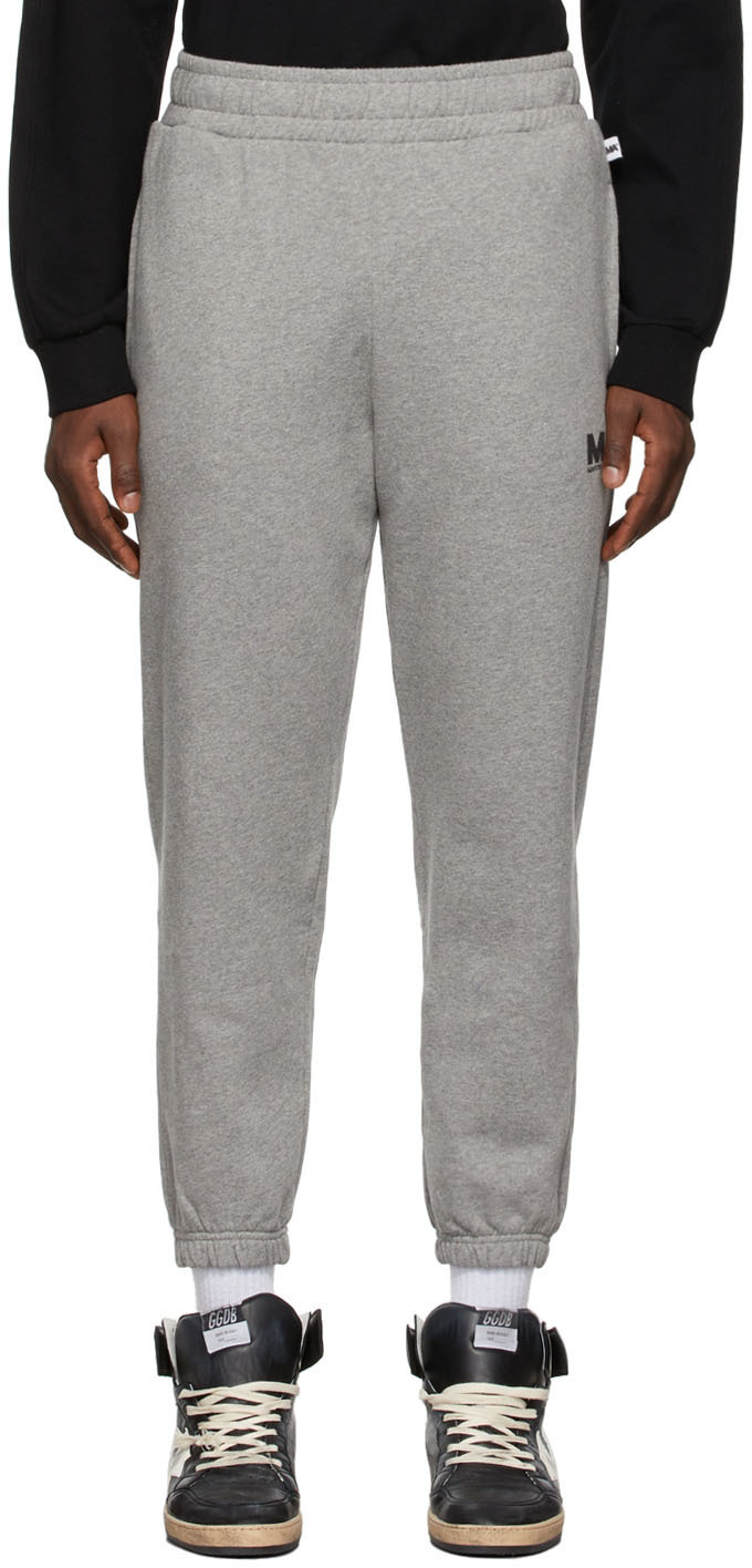 M.A. Martin Asbjørn Grey Logo Lounge Pants