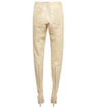 Saint Laurent - Pantaboots leather pants