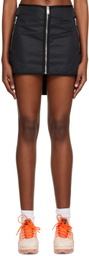 Heron Preston Black Ex-Ray Miniskirt