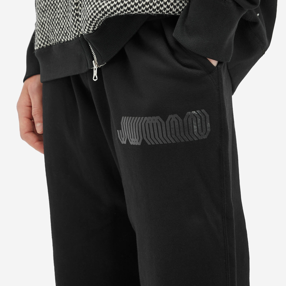 Junya Watanabe MAN Men's Cotton Sweat Pants in Black Junya Watanabe