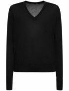 PT TORINO - Superfine Wool Knit V-neck Sweater