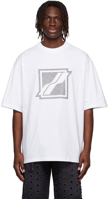 Photo: We11done White Big Logo T-Shirt
