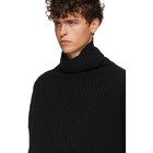 Ann Demeulemeester Black Knitted Turtleneck