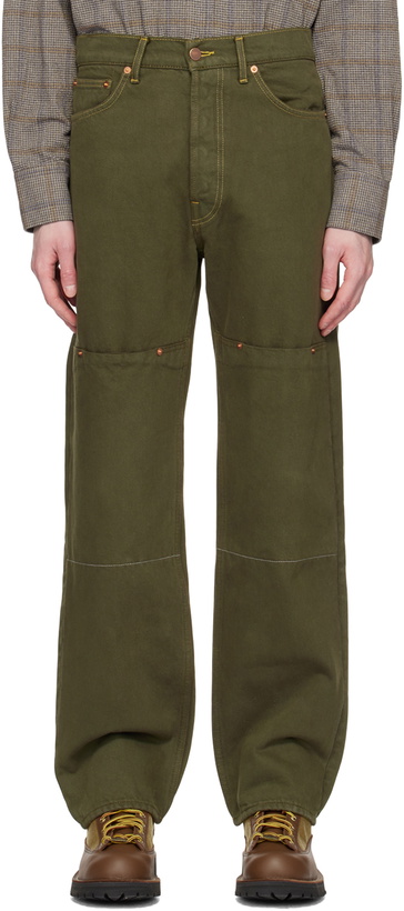 Photo: CARSON WACH Green 'The Original 333' Jeans
