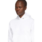 Helmut Lang White Standard Hoodie