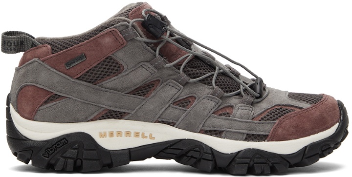 Photo: Merrell 1trl Grey & Red A.Four Edition Moab Sneakers