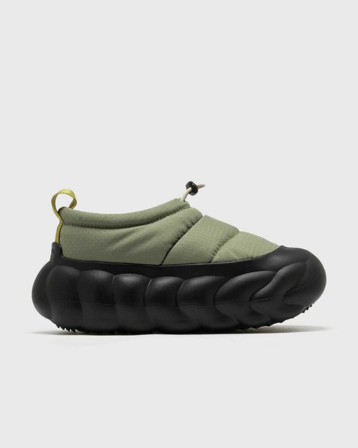 Crocs Overpuff Cordura Shorty Green Mens Lowtop