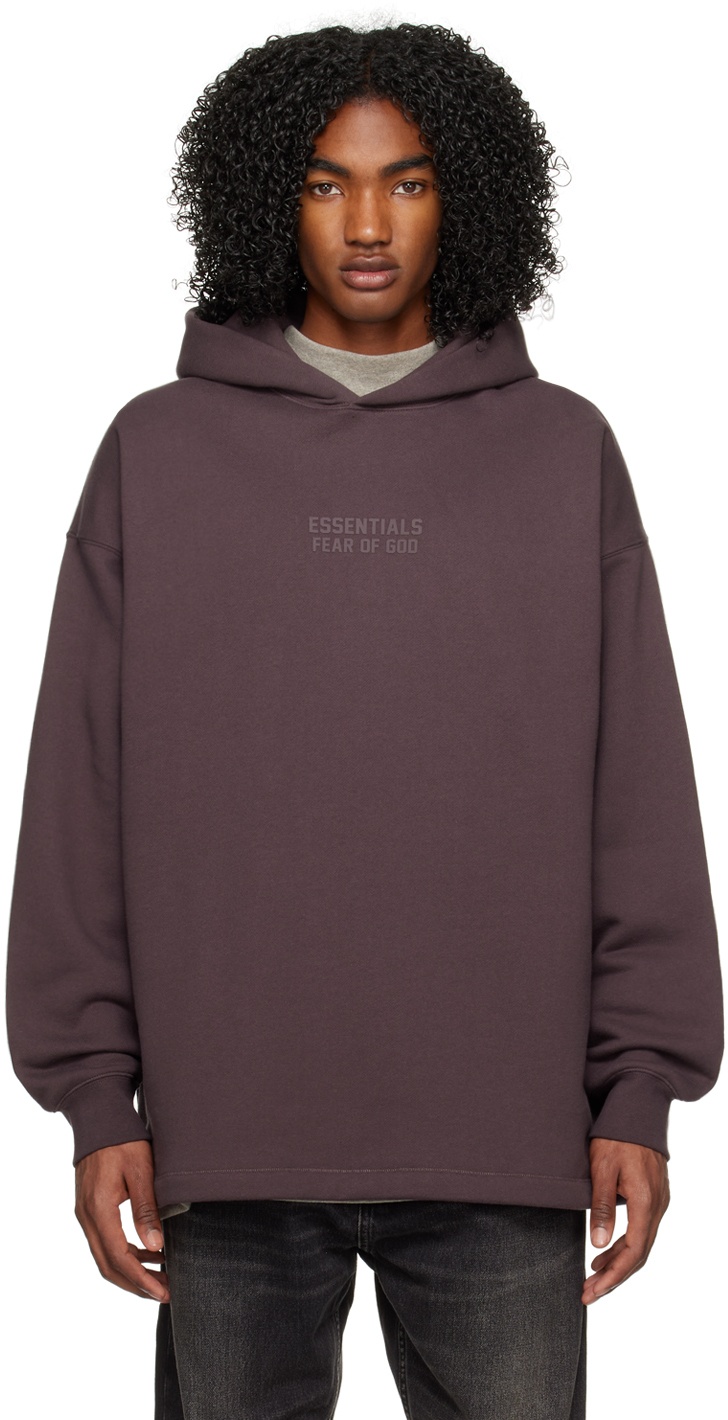 Photo: Essentials Purple Relaxed Hoodie
