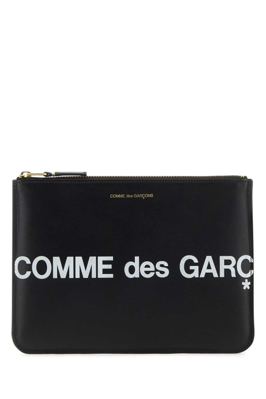 Photo: Comme des Garçons Black Leather Pouch