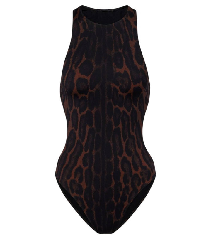 Photo: Tom Ford Leopard-print swimsuit