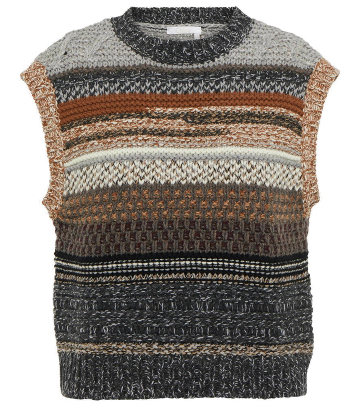Photo: Chloe - Cashmere and wool sweater vest