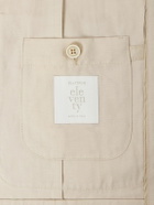Eleventy - Lyocell and Linen-Blend Suit Jacket - Neutrals