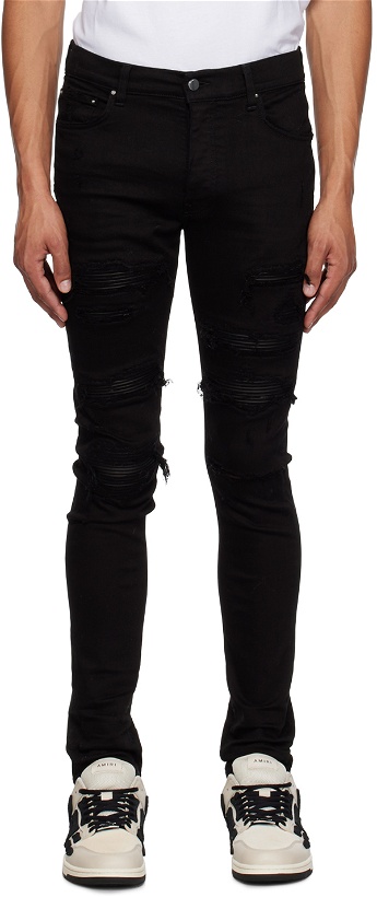 Photo: AMIRI Black Thrasher Jeans