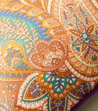 Etro Paisley floral cotton cushion