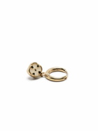 Pascale Monvoisin 9K Yellow Gold Pierrot Diamond Hoop Earring