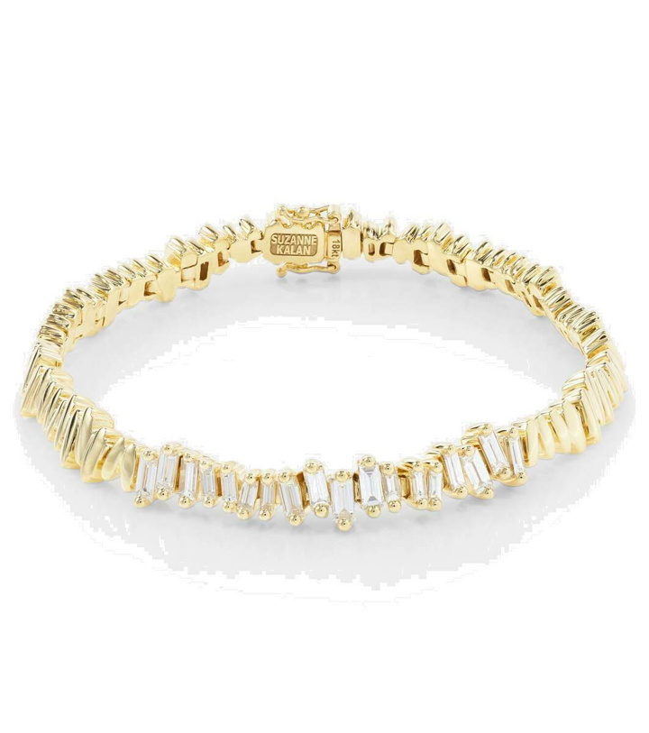 Photo: Suzanne Kalan 18kt gold bracelet with diamonds