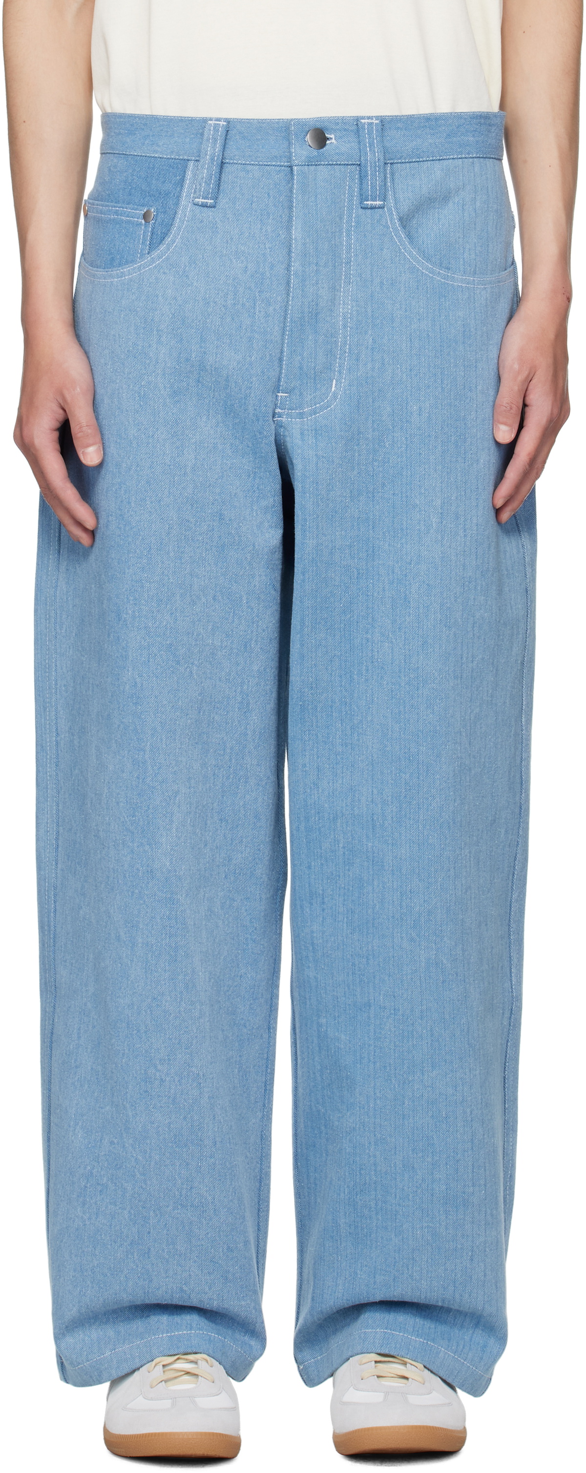 colbo Blue Big Pocket Jeans