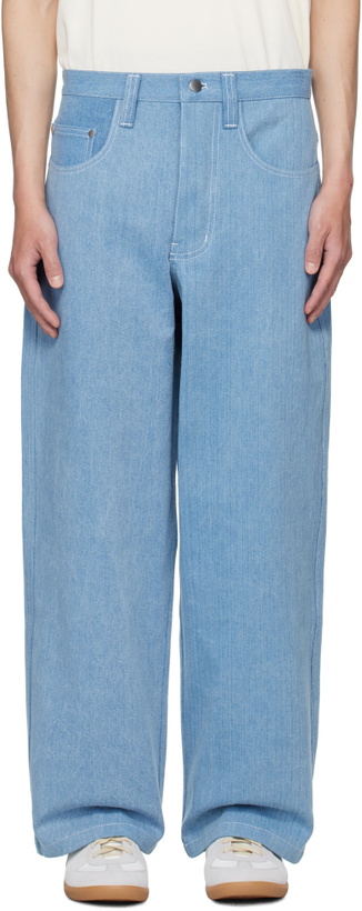 Photo: colbo Blue Big Pocket Jeans