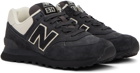 Junya Watanabe Gray & Off-White New Balance Edition 574 Sneakers