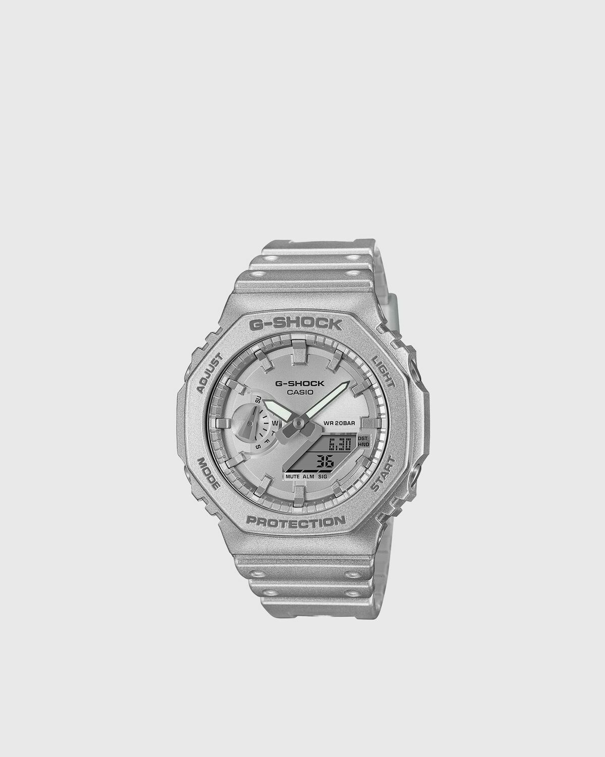Casio G Shock Ga Mens 8 Silver Watches Ff - Aer 2100 Casio 
