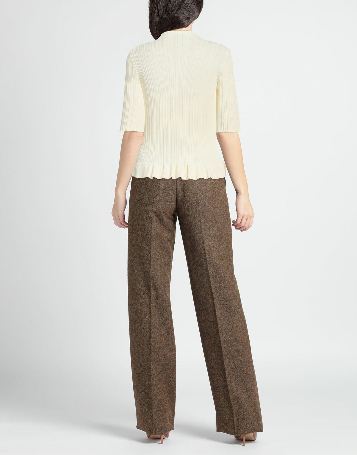 Maje Womens Sweater Pastel in Yellow
