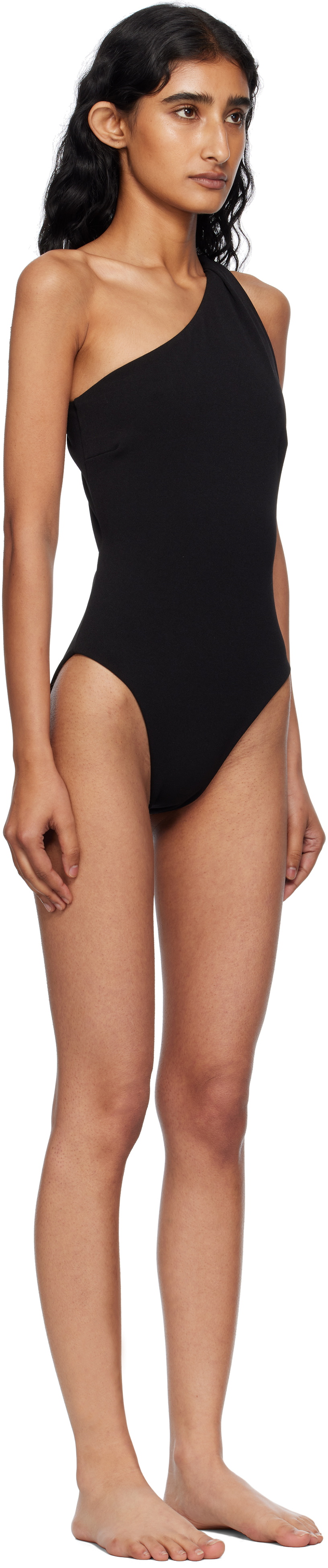 Haight Black Crepe Luisa Swimsuit