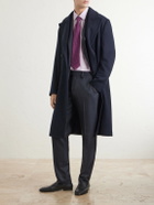 Lardini - Straight-Leg Wool Suit Trousers - Blue