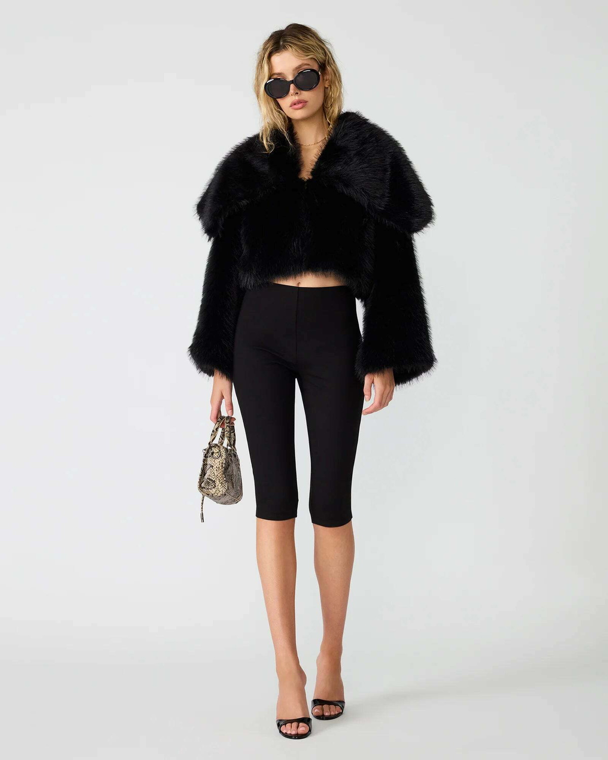 Steve Madden Amallia Coat Dresses in Black