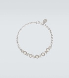 Simone Rocha Faux pearl and crystal-embellished necklace