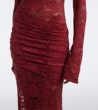Bananhot Francisca guipure lace gown