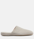 Calvin Klein Collection Hugh suede slippers