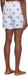 Burberry Navy EKD Swim Shorts