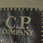 C.P. Company Undersixteen Women's Stamp Logo Tee in Bronze Green