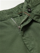Massimo Alba - Winch2 Slim-Fit Cotton-Blend Twill Trousers - Green