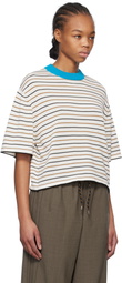Cordera Multicolor Cotton Striped T-shirt