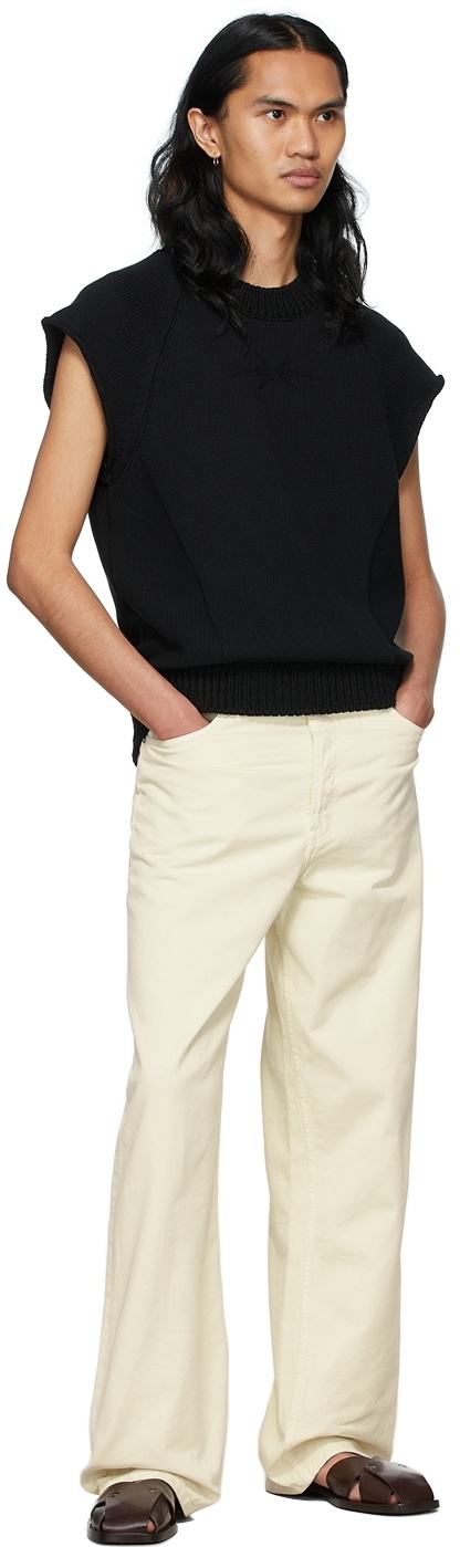 Phipps Black Organic Cotton Sweater