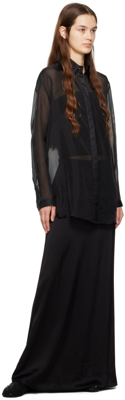 Esse Studios Black Oversized Shirt