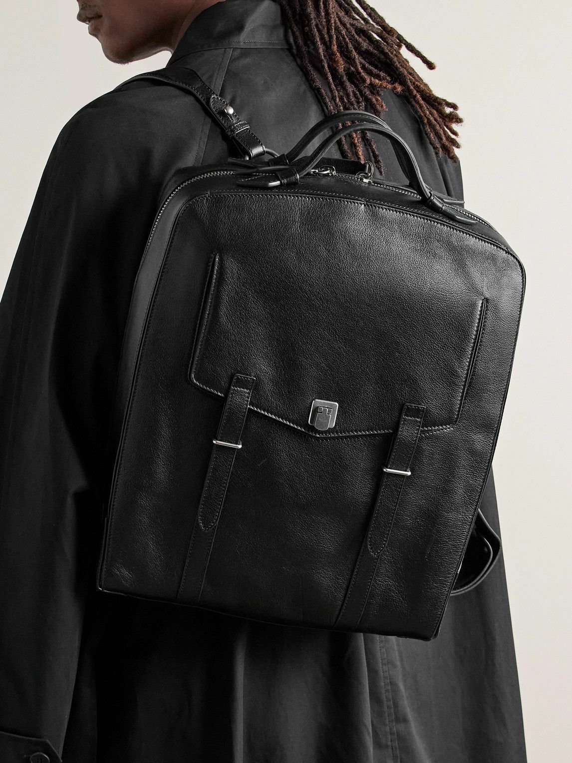 Métier - Rider Full-Grain Leather Backpack