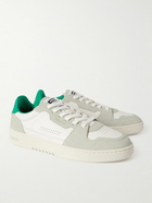 Axel Arigato - Dice Lo Nubuck-Trimmed Leather Sneakers - White