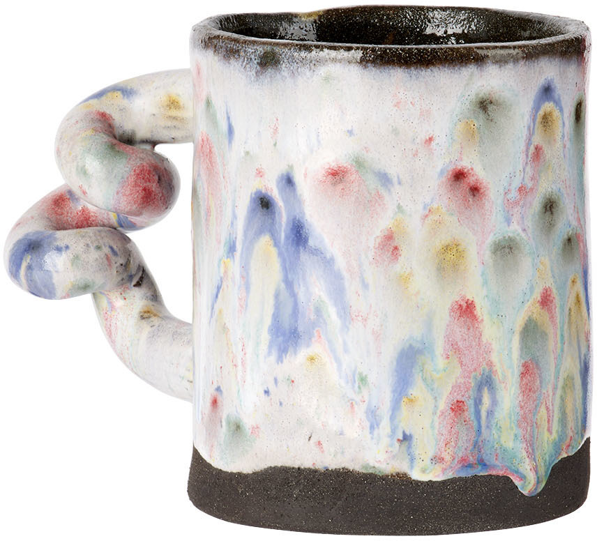 Harlie Brown Studio Black OG Wiggle Ceramic Mug