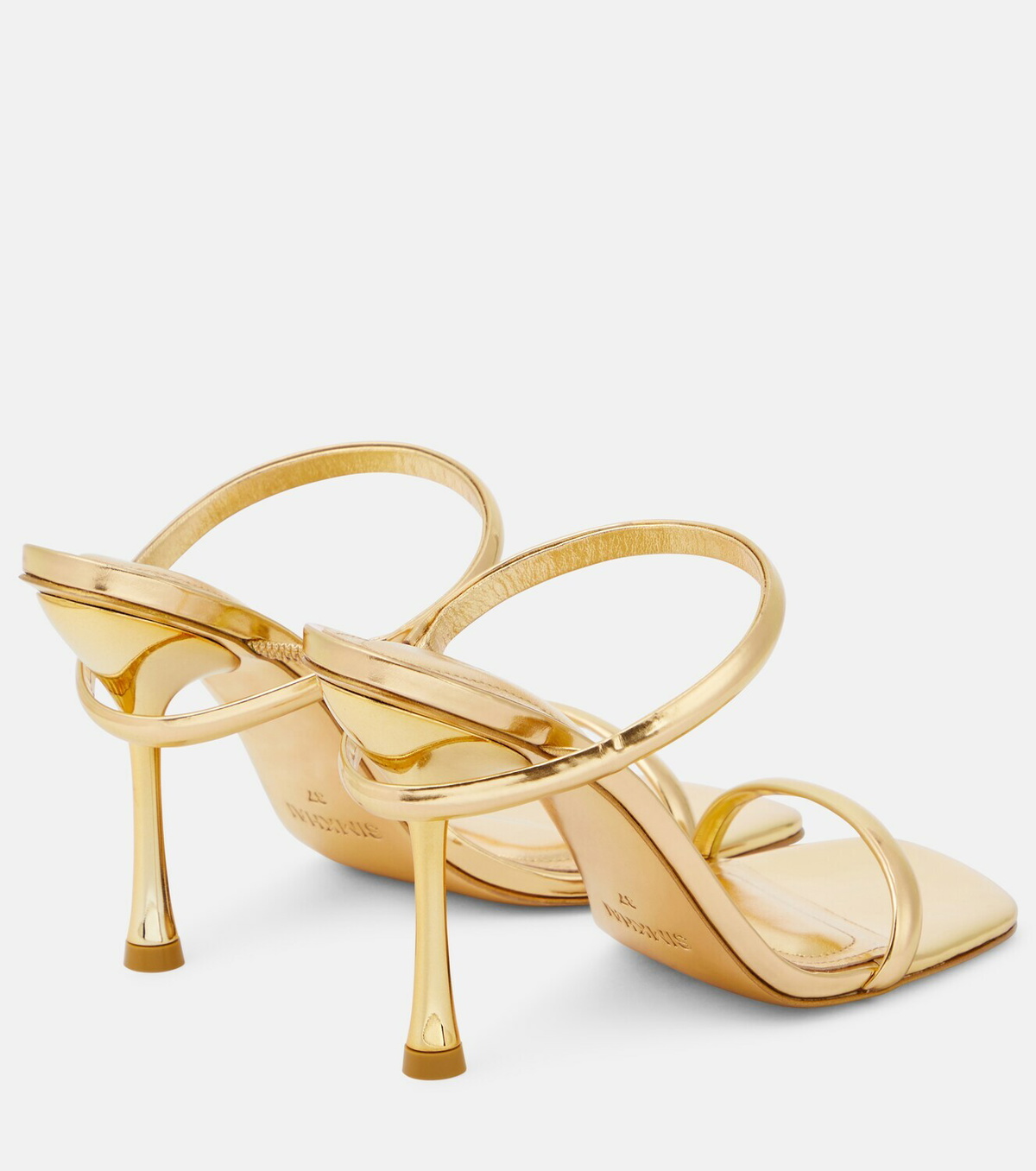 Simkhai Siren metallic leather sandals