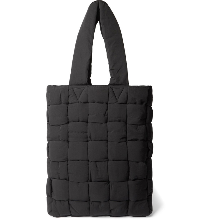 Photo: Bottega Veneta - Padded Quilted Nylon Tote Bag - Black