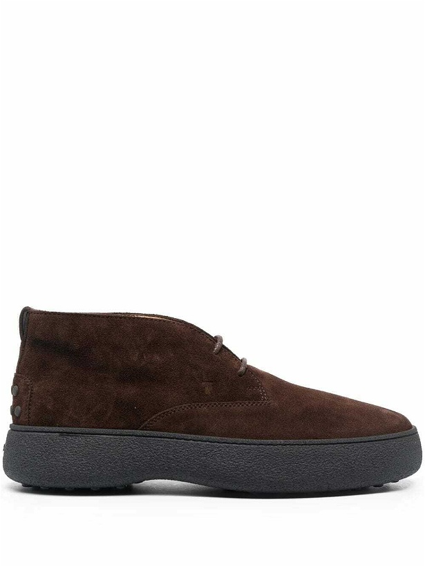 Photo: TOD'S - Tod's W.g. Suede Ankle Boots
